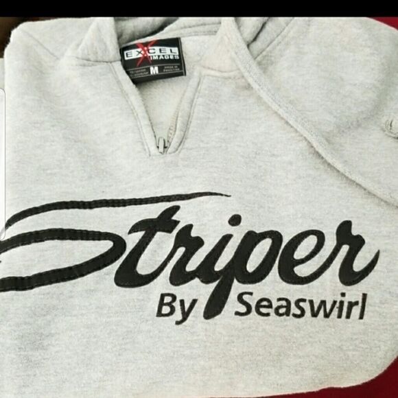 Striper Hooded Sweatshirt  - Picture 1 of 4